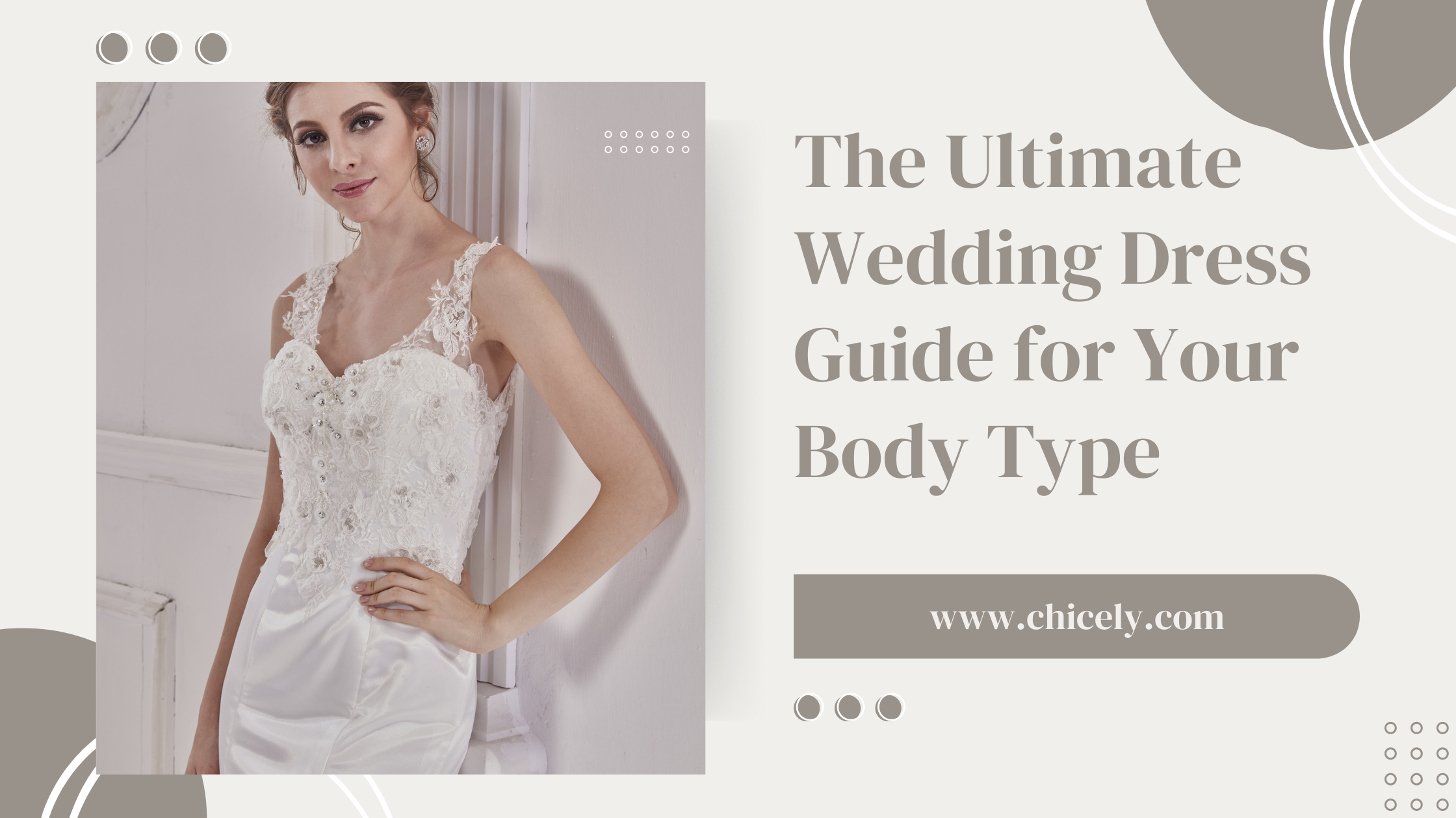 The Right Wedding Dress for Your Body