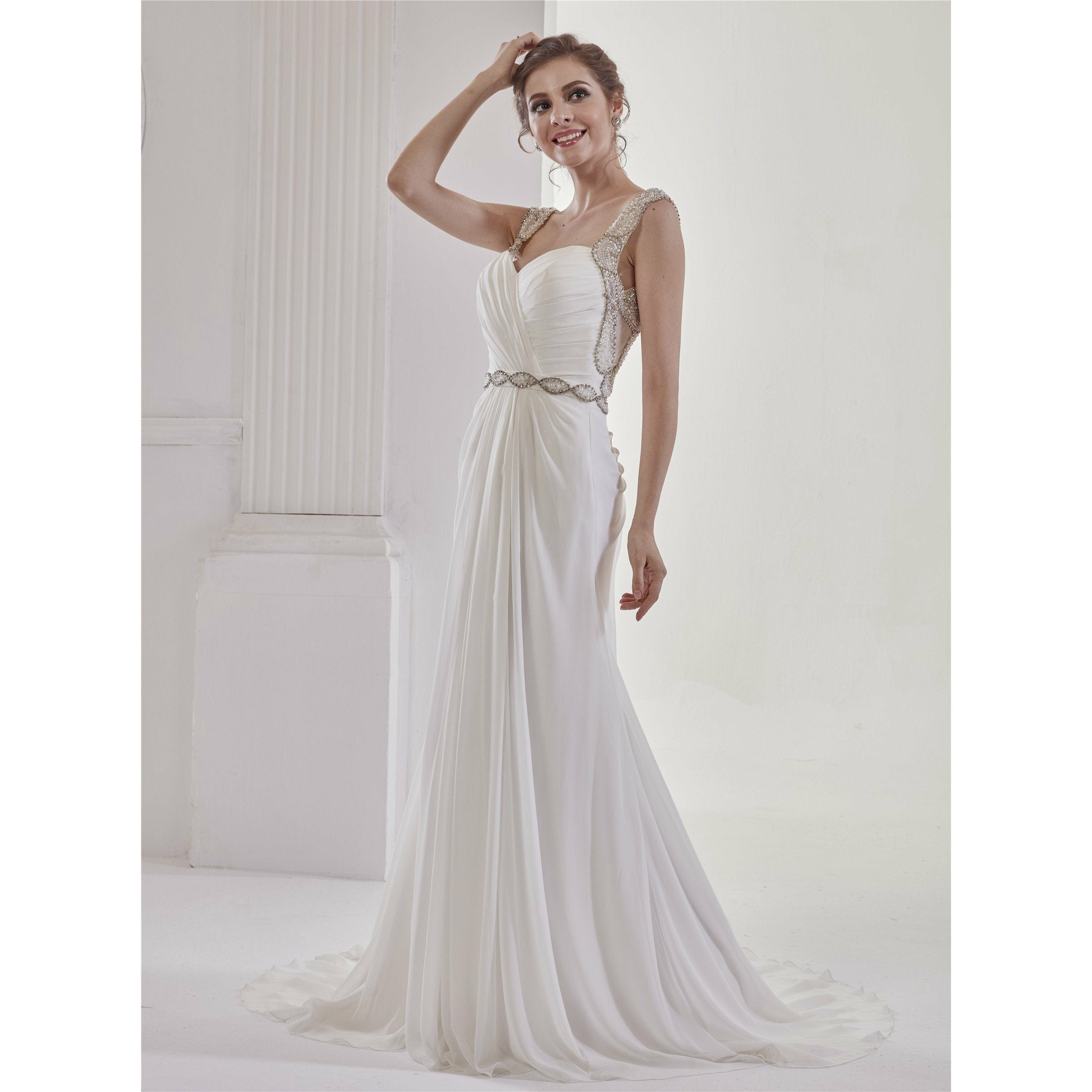 fitted lace wedding dress divinity main image 1