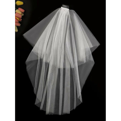 Elegant Multi-Tier Tulle Bridal Veil